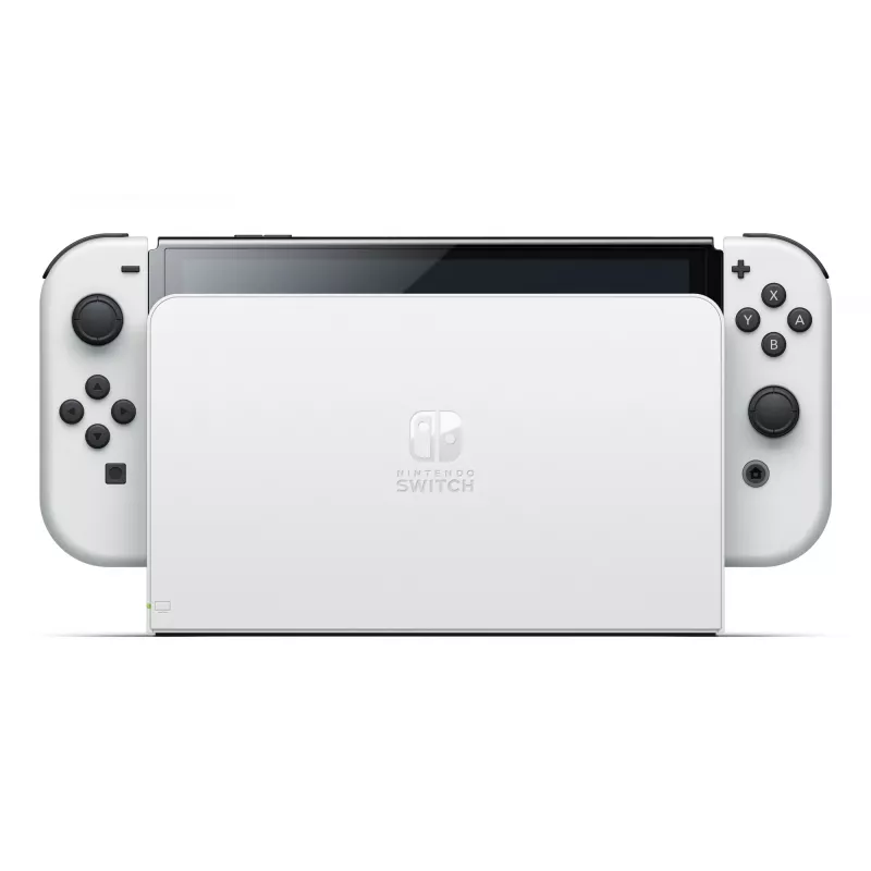 Nintendo Switch OLED, Nintendo Switch, NVIDIA Custom Tegra, Valge, Analoog/Digitaal, Kodunupp, Toitenupp, Nupud