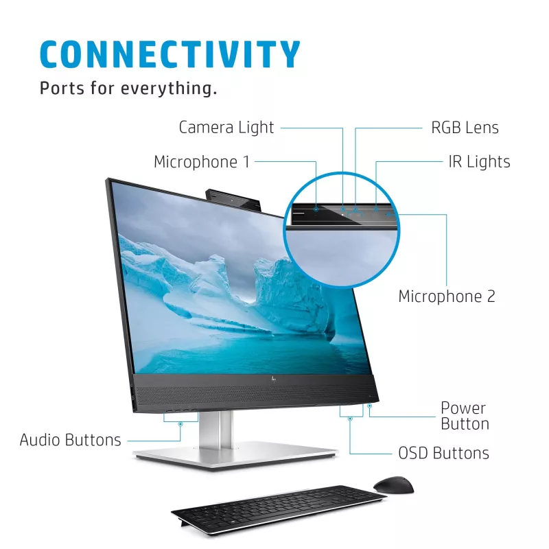 Monitor HP E24mv G4 23.8 tolli Full HD 1920 x 1080