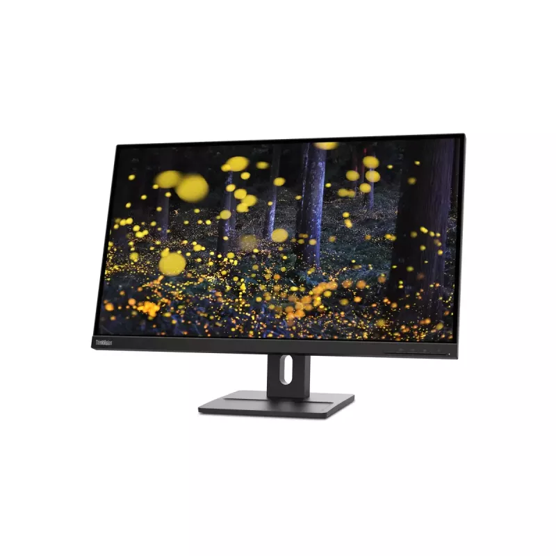 Lenovo ThinkVision E27q-20 arvutimonitor 68,6 cm (27 tolli) 2560 x 1440 pikslit Quad HD LED must