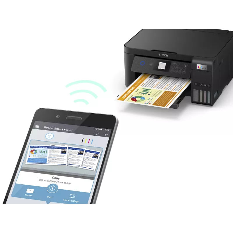 Epson EcoTank ET-2850 A4 Multifunktsiooniline Wi-Fi tindipaagiga printer