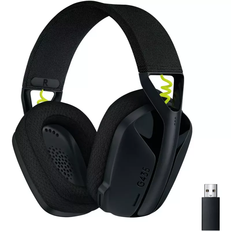 LOGITECH G435 Lightspeed Wireless Gaming Headset - Must