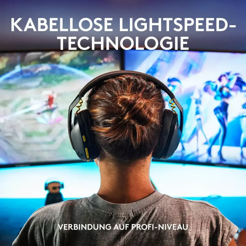 LOGITECH G435 Lightspeed Wireless Gaming Headset - Must