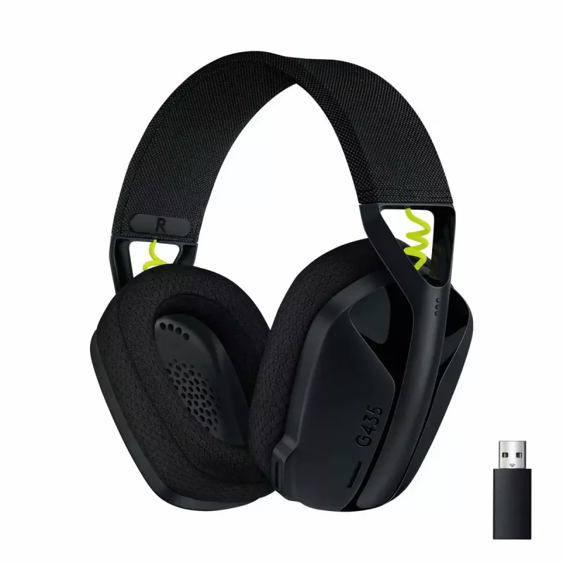 LOGITECH G435 Lightspeed Wireless Gaming Headset - Must