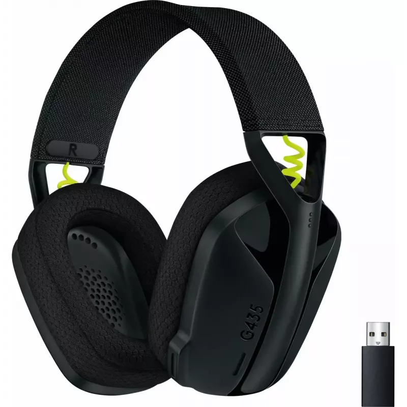 LOGITECH G435 Lightspeed Wireless Gaming Headset - Must