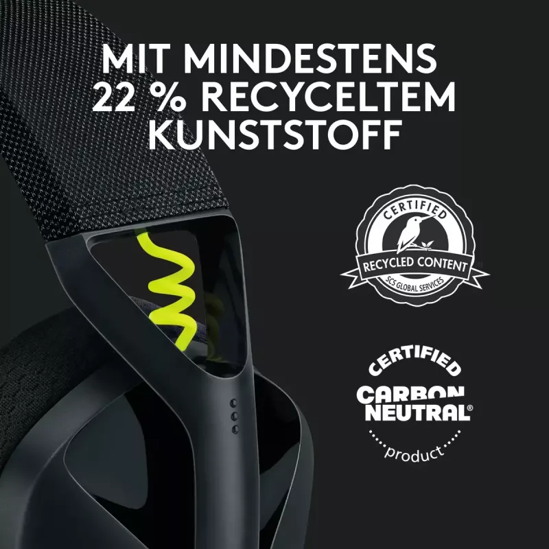 LOGITECH G435 Lightspeed Wireless Gaming Headset - Must