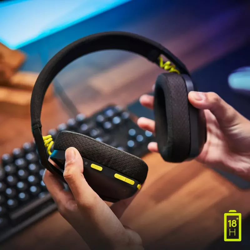 LOGITECH G435 Lightspeed Wireless Gaming Headset - Must