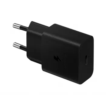 Mobiilse seadme laadija Samsung EP-T1510NBEGEU, USB-C 15 W, 5–9 V väljund, 2 A, must