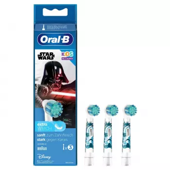 Toothbrush Oral-B Kids Star Wars 3 tk Valge Eriti pehme