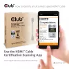 CLUB3D Ultra High Speed HDMI™ sertifitseeritud kaabel 4K120Hz 8K60Hz 48Gbps M/M 5m/16.4ft