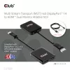 CLUB3D Multi Stream Transport (MST) Hub DisplayPort 1.4 HDMI-le kahe monitori 4K60Hz M/F