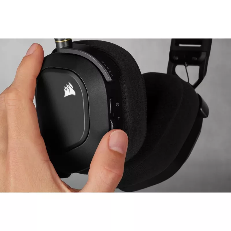 CORSAIR Mängupeakomplekt HS80 - Juhtmevaba - Carbon