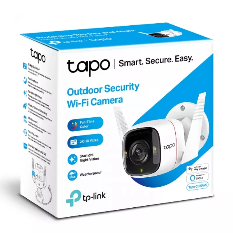 IP-valvekaamera TP-Link Tapo C320WS välis- ja sisekasutuseks Wi-Fi-ga