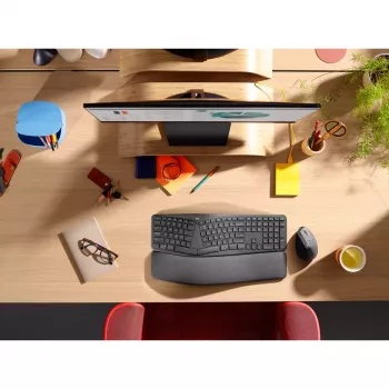 LOGITECH Ergo K860 - Juhtmeta poolitatud klaviatuur Business Graphite Qwerty Põhja-Euroopa