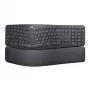 LOGITECH Ergo K860 - Juhtmeta poolitatud klaviatuur Business Graphite Qwerty Põhja-Euroopa