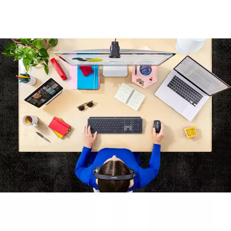 LOGITECH Mx Keys For Business - Juhtmeta klaviatuur - Grafiit - USA rahvusvaheline QWERTY