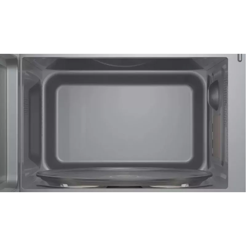 Solo mikrolaineahi Bosch Serie 2 FFL023MW0 — 800 W, 20 L, 5 võimsustaset, 270 mm pöördlaud, valge