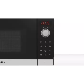 Bosch Serie 2 FEL023MS2 mikrolaineahi Must, Roostevaba teras Eraldiseisev mikrolaineahi Töötasapind 20 L 800 W