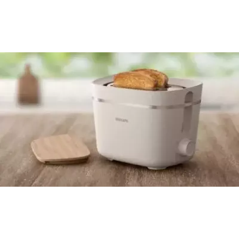 Röster Philips HD2640/10 Eco Conscious Edition, 2 viilu, 830 W, valge