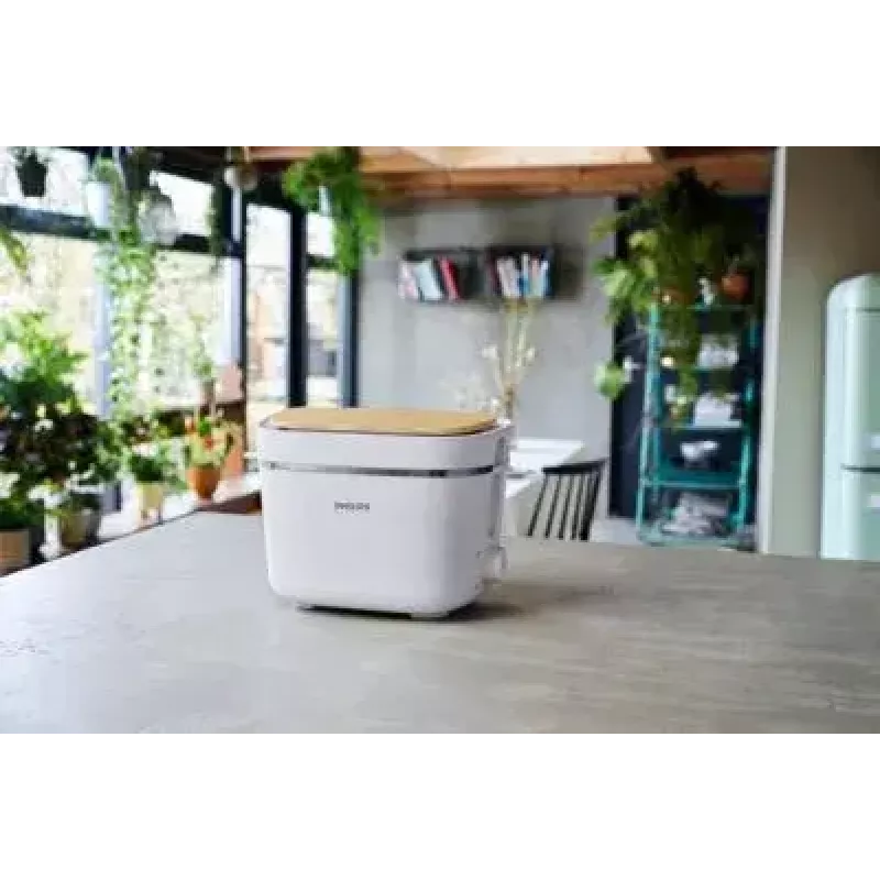 Röster Philips HD2640/10 Eco Conscious Edition, 2 viilu, 830 W, valge
