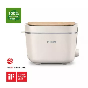 Röster Philips HD2640/10 Eco Conscious Edition, 2 viilu, 830 W, valge