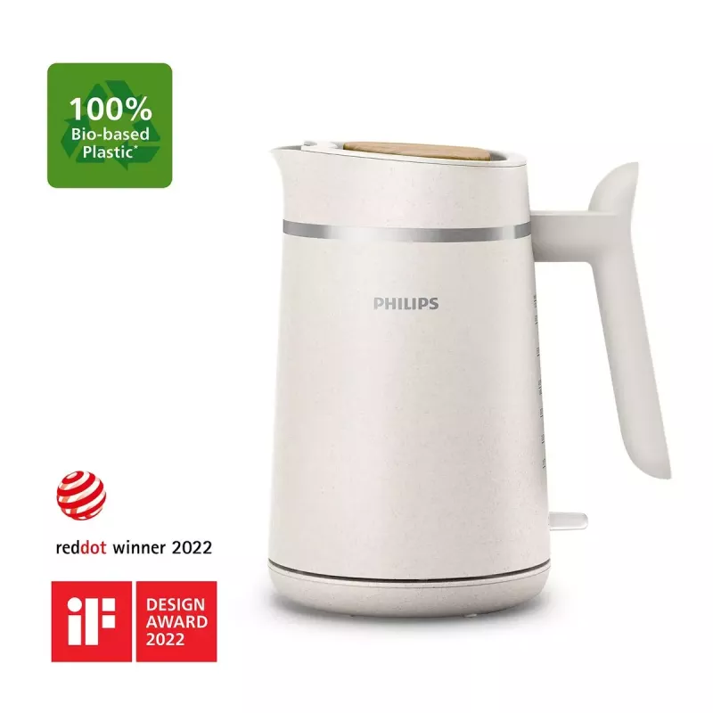 Elektriline veekeetja Philips HD9365/10 1,7 L 2200 W valge, juhtmevaba 360° alusega