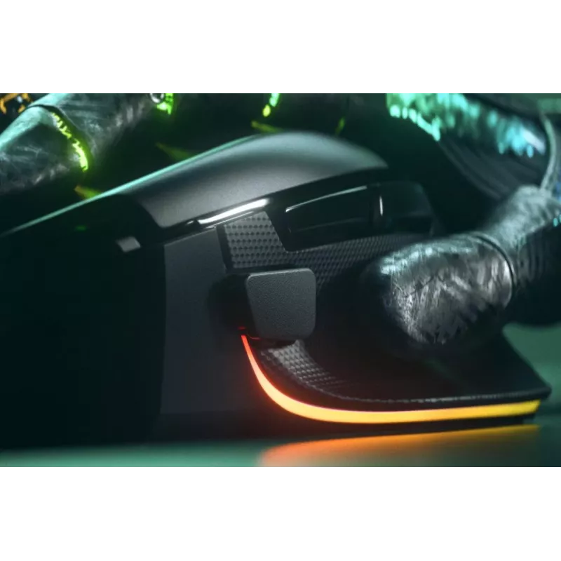 Mänguhiir Razer Basilisk V3, paremakäeline, optiline 26 000 DPI, 11 programmeeritavat nuppu, USB Type-A, must