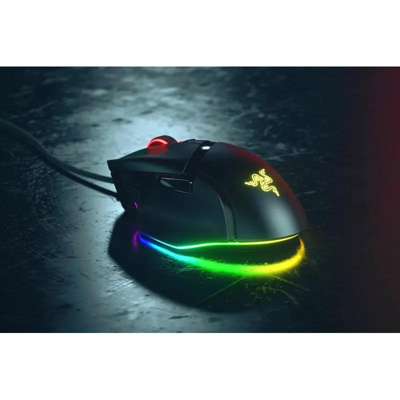Mänguhiir Razer Basilisk V3, paremakäeline, optiline 26 000 DPI, 11 programmeeritavat nuppu, USB Type-A, must