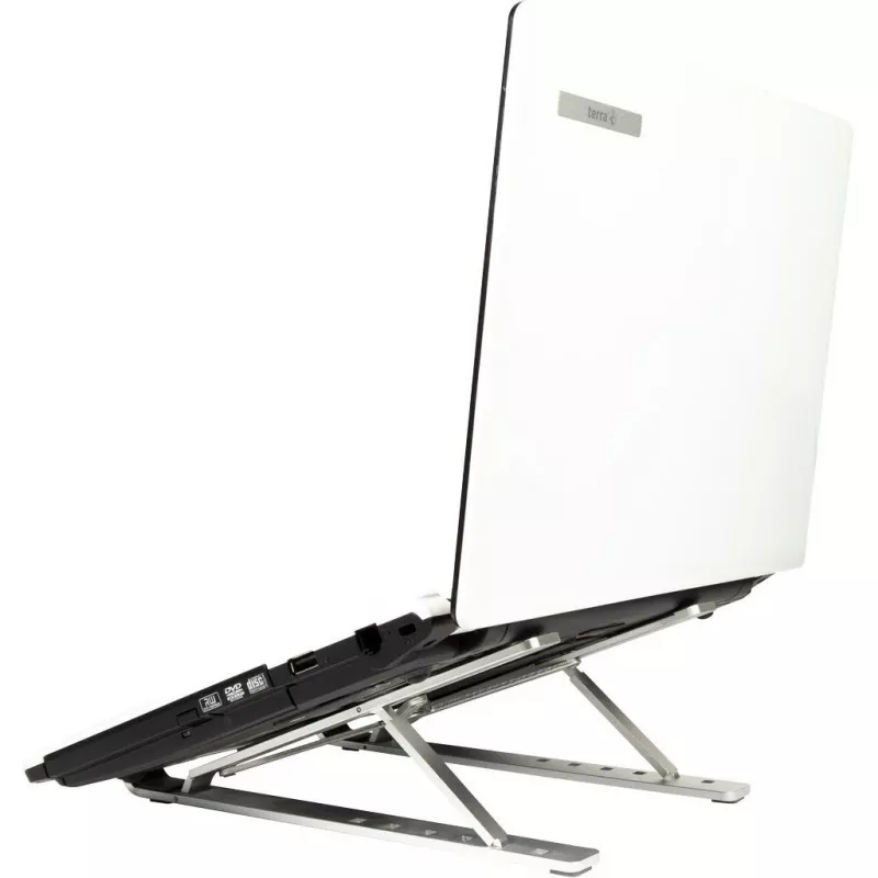 INTER-TECH Nbs-200 Sülearvutialus Hõbedane 39,6 cm (15,6)