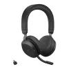 Jabra Evolve2 75 - USB-C MS Teams koos lauahoidikuga - must, juhtmega ja juhtmevaba, kõned/muusika, 20 - 20000 Hz, 197 g, peakomplekt, must