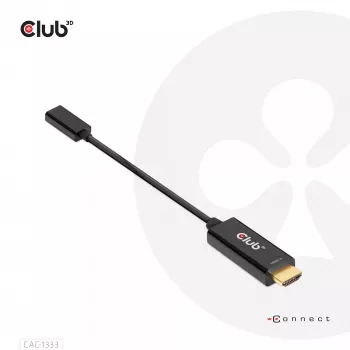 CLUB3D HDMI to USB USB-C aktiivne adapter 4K60Hz M/F