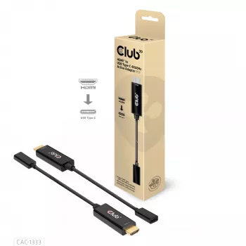 CLUB3D HDMI to USB USB-C aktiivne adapter 4K60Hz M/F