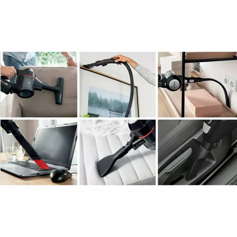Lauasegisti Bosch VitaPower MMB2111T — 450W, 0,6 L Tritan-kann, pöördregulaator, hõbedane