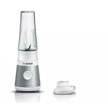 Lauasegisti Bosch VitaPower MMB2111T — 450W, 0,6 L Tritan-kann, pöördregulaator, hõbedane