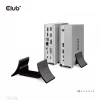 Dokkimisjaam CLUB3D CSV-1568 Metallkorpus USB Gen2 Type-C USB Gen2 Type-A HDMI DP VGA RJ45 120W