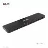 CLUB3D USB Gen1 Type-C kolme ekraani DP Alt-režiimi Displaylink dünaamilise PD laadimise dokk 120 W toiteplokiga