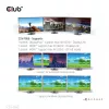 CLUB3D USB Gen1 Type-C kolme ekraani DP Alt-režiimi Displaylink dünaamilise PD laadimise dokk 120 W toiteplokiga