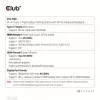 CLUB3D USB Gen1 Type-C kolme ekraani DP Alt-režiimi Displaylink dünaamilise PD laadimise dokk 120 W toiteplokiga