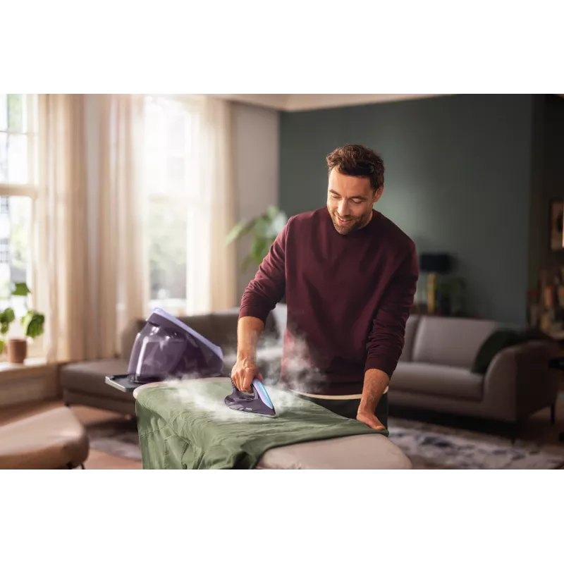 Philips 7000 series PSG7050/30 aurutriikimisjaam 2100 W 1,8 L SteamGlide Elite tallaga violetne