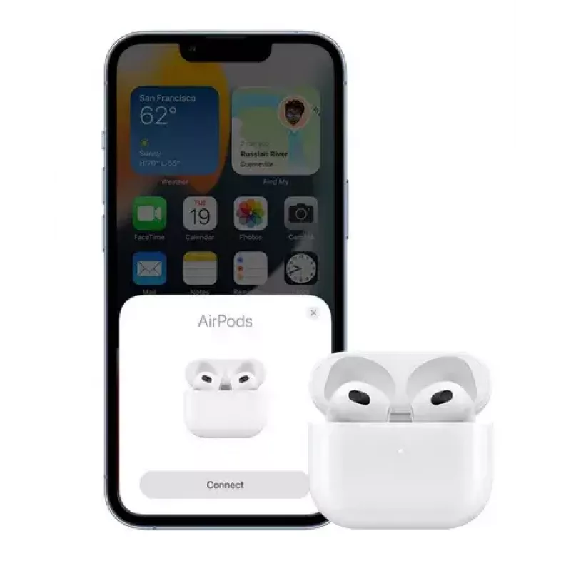 Apple AirPods 3. põlvkond + MagSafe laadimiskarp Kõned/Muusika Bluetooth Valge