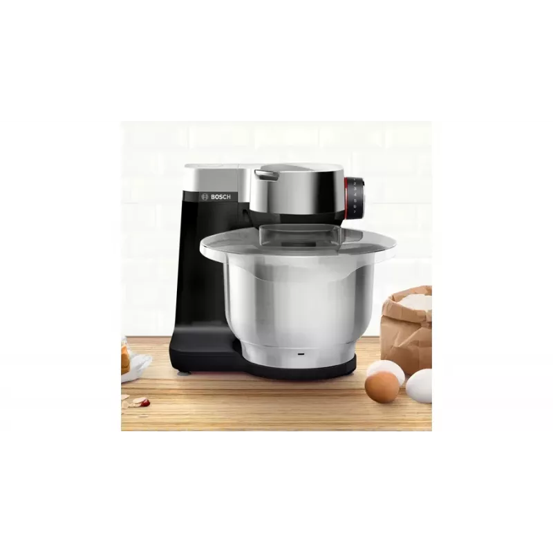 Bosch Serie 2 MUMS2VM00 köögikombain 900 W 3,8 l must, hõbedane