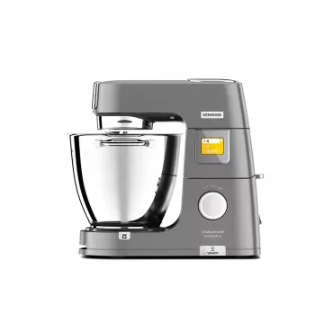 Stendmikser Kenwood KWL90.004SI — 1400 W, 7 L roostevabast terasest kauss, puutekontroll, sisseehitatud kaalud, hõbedane