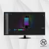 HyperX QuadCast S - USB-mikrofon (must-hall) - RGB-valgustus