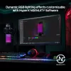 HyperX QuadCast S - USB-mikrofon (must-hall) - RGB-valgustus