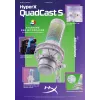 HyperX QuadCast S - USB-mikrofon (must-hall) - RGB-valgustus