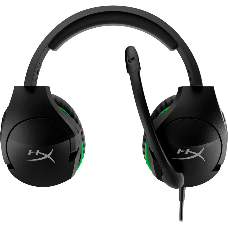 HyperX CloudX Stinger - mänguri peakomplekt (must-roheline) - Xbox (HX-HSCSX-BK/WW)