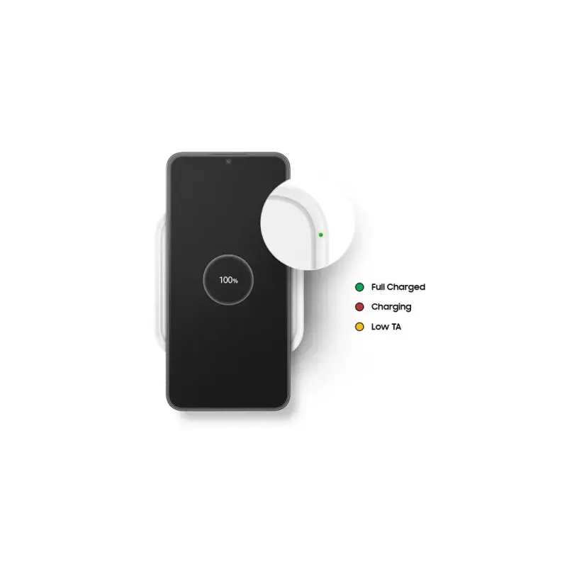 Siseruumide USB-laadija Samsung EP-P2400BBEGEU, 15 W, Must, nutitelefonidele