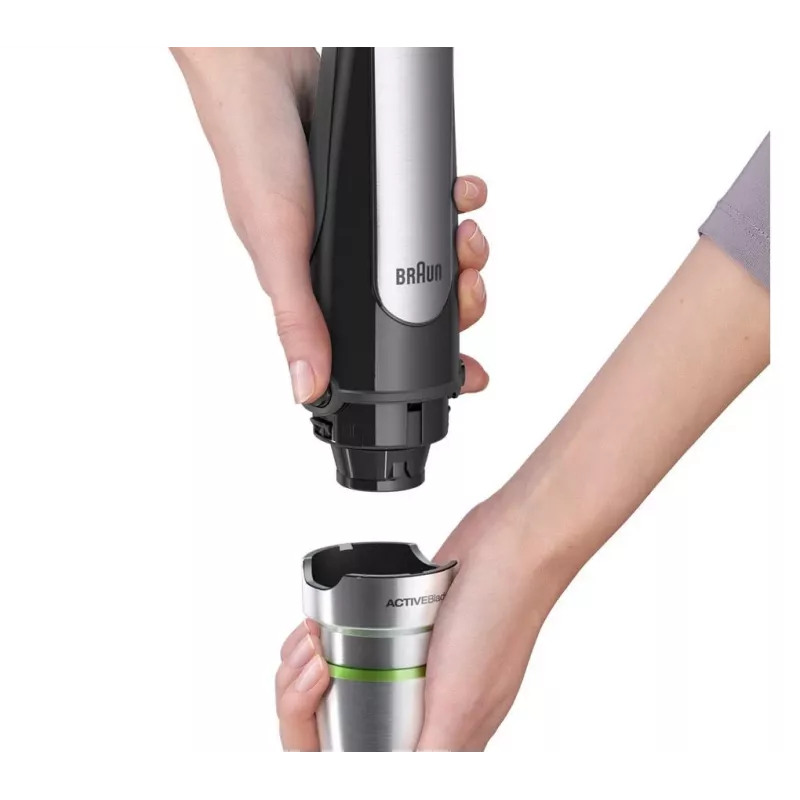 Braun MQ 7000X 0,6 L saumikser 1000 W Must, satiinteras
