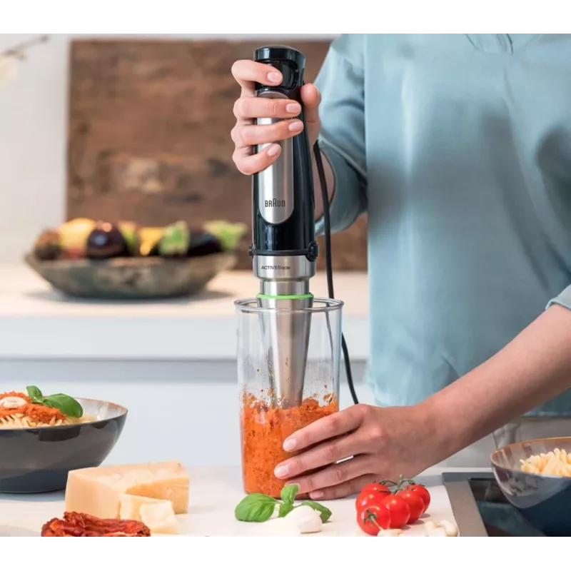 Braun MQ 7000X 0,6 L saumikser 1000 W Must, satiinteras