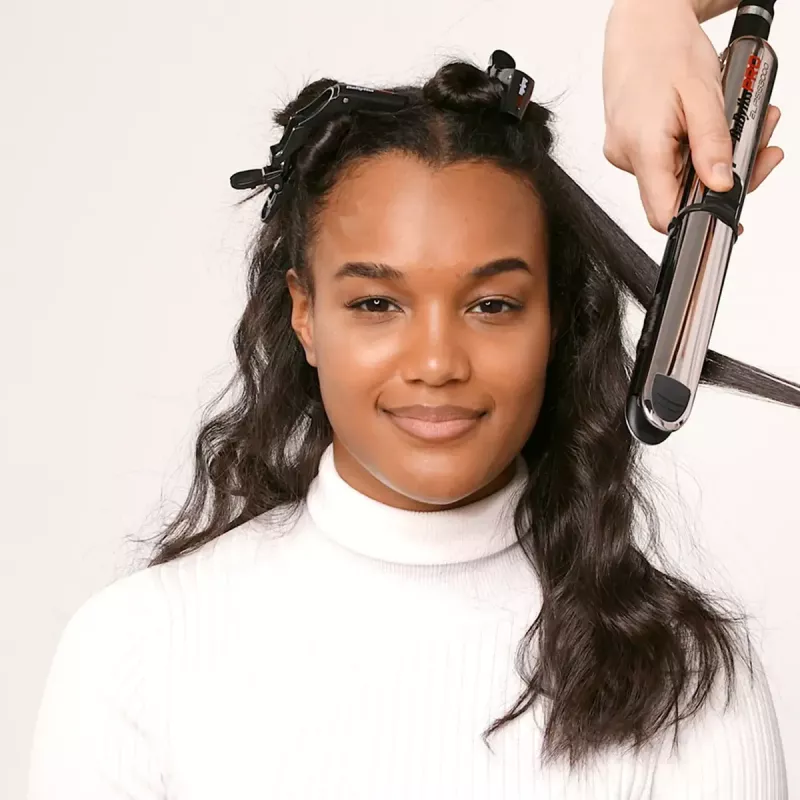 Sirgendusraud BABYLISS ELIPSIS3000 STYLER — keraamilised plaadid, 55 W, 5 kuumustaset, 150–230°C, ioonne, 2,7 m pöördnöör, must