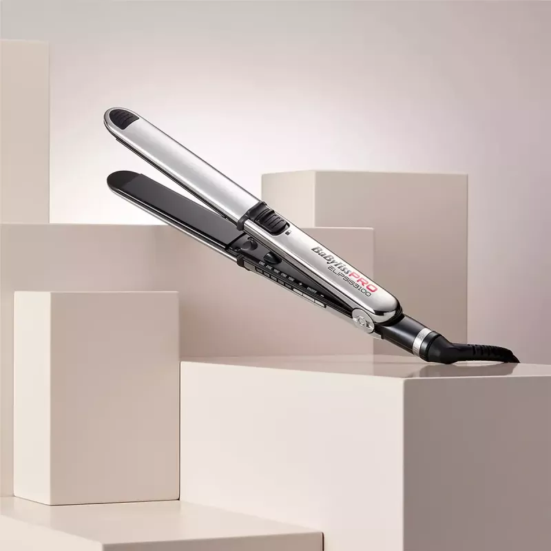 Sirgendusraud BABYLISS ELIPSIS3000 STYLER — keraamilised plaadid, 55 W, 5 kuumustaset, 150–230°C, ioonne, 2,7 m pöördnöör, must
